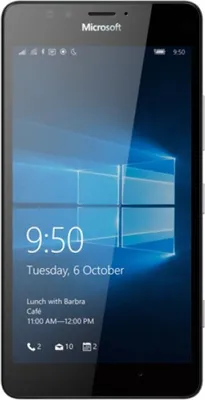 Produktbild von Microsoft Lumia 950 Single-Sim Smartphone schwarz