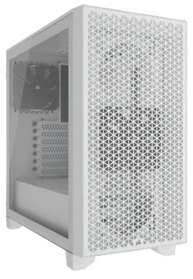 Produktbild von Corsair CC-9011252-WW, Midi Tower, PC, Weiß, ATX, Stahl, Gaming