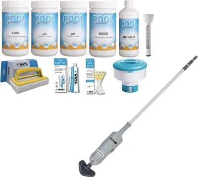 Zdjęcie produktu dla WAYS - Poolpflege - Paket Large Deluxe & odkurzacz basenowy