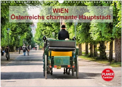 Produktbild von Wien - Österreichs charmante Hauptstadt (Wandkalender 2025 DIN A3 quer), CALVENDO Monatskalender