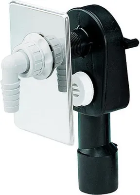 A product shot of a plumbing fixture.