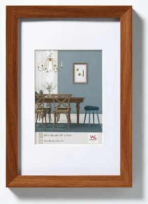 Produktbild von Walther, EF070P,Fiorito Holzrahmen 50x70 cm, eiche dunkel