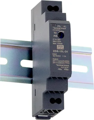 Produktbild von MEAN WELL DDR-15G-15 Netzteil & Spannungsumwandler 15 W (DDR-15G-15)