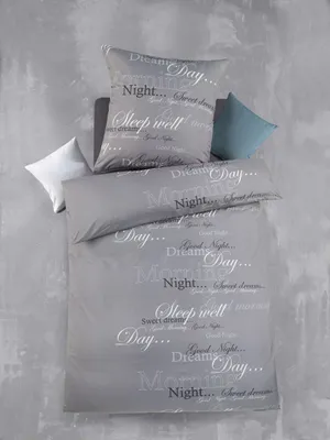 Produktbild von Soma Microfaser Bettwäsche 135 x 200 cm Bettbezug 135 cm x 200 cm  Kopfkissenbezug 80 x 80 cm good morning Dreams