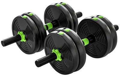 Produktbild von Hantelset verstellbar 15 KG Kurzhantel Set Kurzhanteln Langhanteln Hanteln Set für Krafttraining