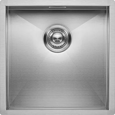 Produktbild von Mizzo Küchenspüle 40 cm – Einbauspüle Küche Edelstahl - Spülbecken Edelstahl – Edelstahlspüle – Küchen Spüle - 1,2 mm Stahldicke