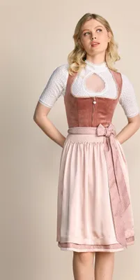Produktbild von Dirndl Dena 60cm Länge rost 42