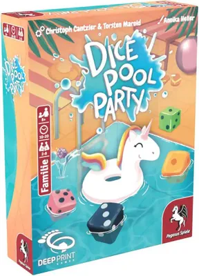Obrázek produktu pro Pegasus Dice Pool Party, Stolní hra, Rodinný, 8 rok/roky, 10 min, 20 min, Rodinná hra