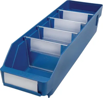 Zdjęcie produktu dla Półki L400xW120xH95mm niebieski PP