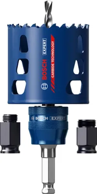 Image de Kit de démarrage pour scie cloche Expert Tough D.68mm coupe T.60mm Power Change Plus BOSCH