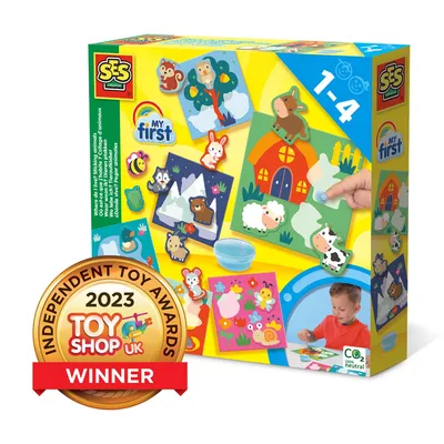 Obrázok produktu pre SES Moje Prvé Nalepovanie Zvieratiek 107814401