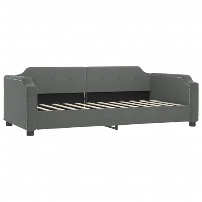 Produktbild von Tagesbett Dunkelgrau 90x190 cm Stoff