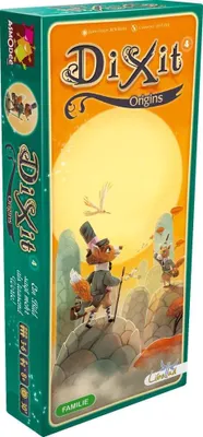 Produktbild von Asmodee, Dixit 4 – Origins, Erweiterung, Familienspiel, Deutsch