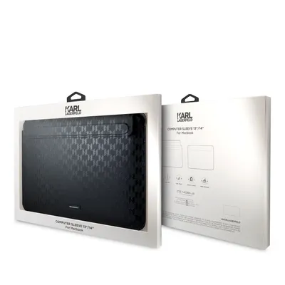 Obrázok produktu pre Obal na notebook Karl Lagerfeld Saffiano Plaque 14 - čierny