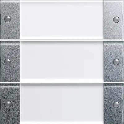 Immagine prodotto di Gira rocker set 3-gang alluminio 213326