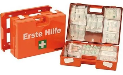 Zdjęcie produktu dla Haupa ORANGE, wypełniony (apteczka pierwszej pomocy)