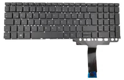 Produktbild von Trade-Shop Original Laptop-Tastatur Deutsch QWERTZ mit Hintergrundbeleuchtung kompatibel mit HP X8QC, HPM20A5, AEX8QE03010