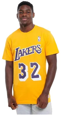 Image de Maillot Mitchell & Ness BMTRINTL1074LALMJYELL pour Homme