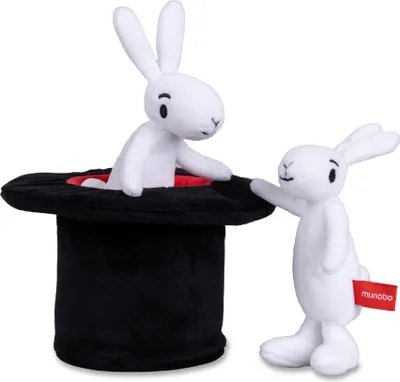 Immagine prodotto di Bob e Bobek nel cappello - marionette da dito / set di 3 pezzi
