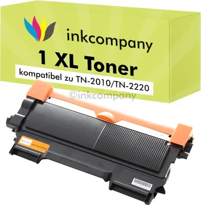 Produktbild von Toner kompatibel zu Brother TN-2010XL / TN-2220  Black XL