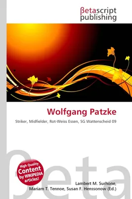 Produktbild von Wolfgang Patzke