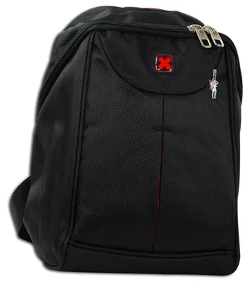 Immagine prodotto di Travel N Meet zaino unisex borsa sportiva lettore MP3 scomparto nero 26x12x31 ORD4200S