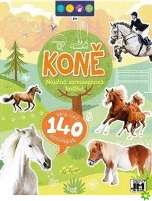 Produktbild von Naučná samolepková knížka Koně