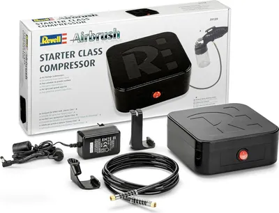 Produktbild von Revell Zubehör 39139 Airbrush Starter Kompressor Modellbau-und Bastelzubehör, Mehrfarbig