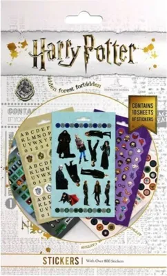 Immagine prodotto di Harry Potter - Set di 800 adesivi - Vinile PM1144 (Taglia unica) (Colorato)