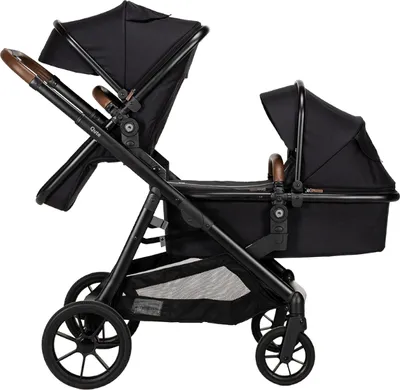 Produktbild von Qute Q-Twin Duowagen - Jeans Schwarz