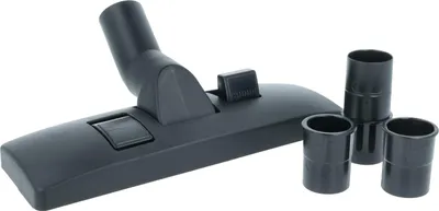 Produktbild von vhbw Bodendüse Typ 32 für Teppiche kompatibel mit Philips Staubsauger mit 30 mm, 32mm, 35 mm Rundanschluss, inkl. Adapter, 2x Fadenheber