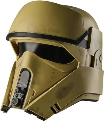 Image de Casque électronique haut de gamme Shoretrooper. Article de cosplay Star Wars The Black Series : Andor. Modulation vocale. À partir de 14