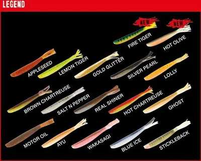 Produktbild von Fox Rage Legend Jig Gummifische 10cm, Farbe:Wakasagi