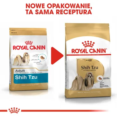 Zdjęcie produktu dla Royal Canin Shih Tzu Adult, Dorosły, Shih Tzu, Mini (5 - 10 kg), 1,5 kg