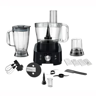 Zdjęcie produktu dla Heinner HFP-1000BK, 3,5 l, Czarny, obrotowy, 1,5 l, Stal nierdzewna, Plastik