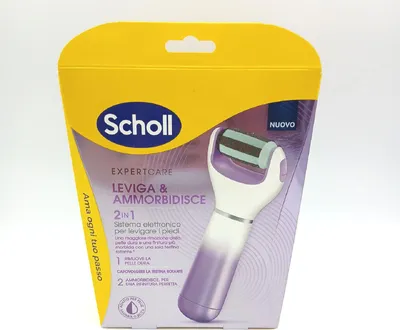 Produktbild von Scholl Elektronisches Pediküresystem Körperpflege Velvet 2in1 Glättet macht weich für
