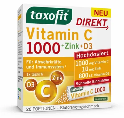 Immagine prodotto di Taxofit Vitamina C1000+Zinco20s