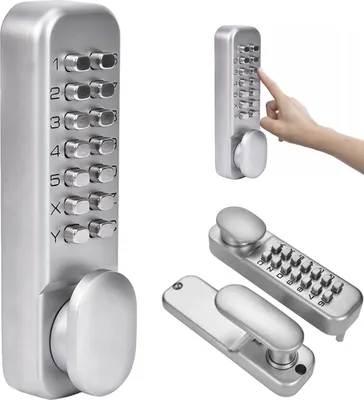 Zdjęcie produktu dla Klamka Zamek Szyfrowy Mechaniczny Kod Bez Baterii