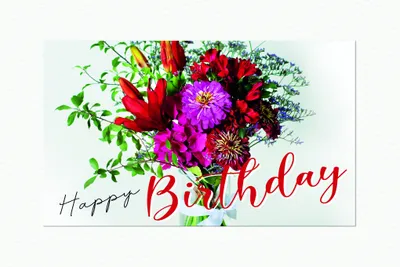 Produktbild von Geburtstag - Glückwunschkarten im Format  17 x 11,5 cm