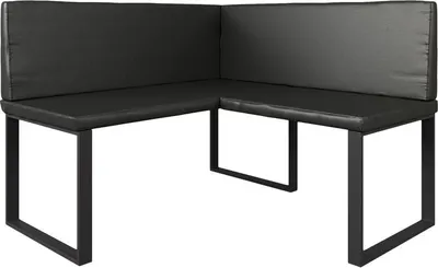 Produktbild von Eckbank Vicco Ravon Schwarz 120 x 120 cm, Model 58487