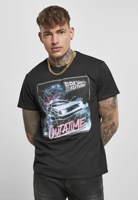 Zdjęcie produktu dla Mr. Tee Back To The Future Outatime Tee czarny - L