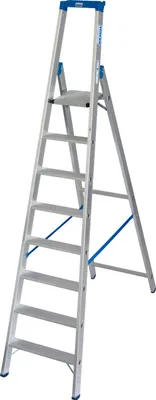 Produktbild von STABILO Stufen-StehLeiter, 1x8 Stufen, 124555