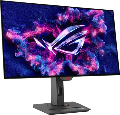 Produktbild von ASUS ROG Strix OLED XG27AQDMG, 67,3 cm (26.5"), 2560 x 1440 Pixel, Quad HD, OLED, 0,03 ms, Schwarz