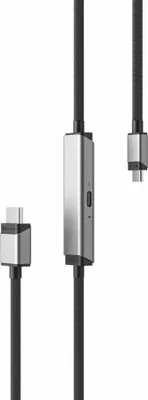 Produktbild von Alogic Adapterkabel USB-C -> HDMI mit 100W PD M/M 2m spacegr