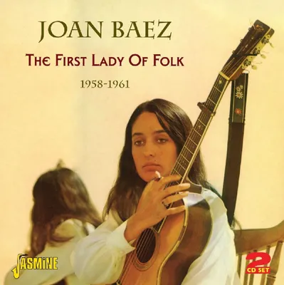 Obrázok produktu pre Jasmine Records Joan BAEZ - The First Lady of Folk - 1958-1961, CD, Joan Baez, Fyzické médiá, Dospelý, 2 disky, 3/9/2012