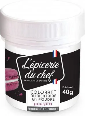 Produktbild von Lebensmittelfarbe Pulver 40 g - Purpurroten