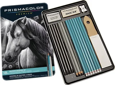 Obrázok produktu pre Kresliaca súprava PRISMACOLOR Graphite, 18ks v kovovej krabičke