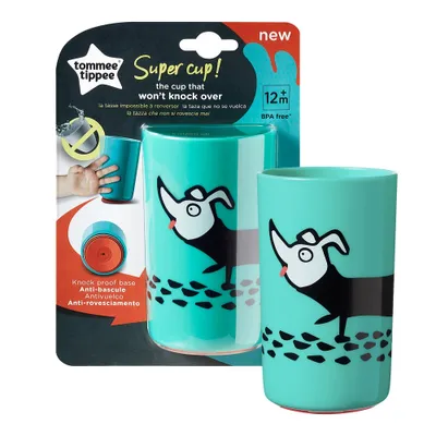 Obrázok produktu pre Tommee Tippee Super Cup Kubek z przyczepną podstawą 12m+ Zielony, 300ml