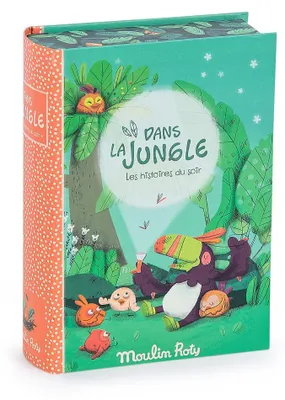Image de Boîte avec lampe de poche pour projeter des histoires « Dans la jungle », Moulin Roty