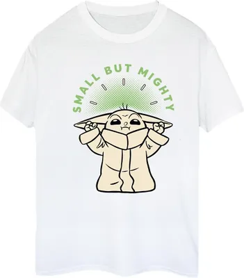 Produktbild von Star Wars - "The Mandalorian Small But Mighty" T-Shirt für Damen BI45891 (3XL) (Weiß)